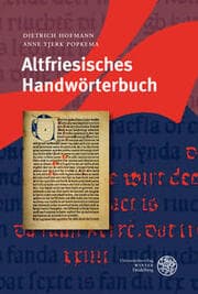 Cover von Altfriesisches Handwörterbuch