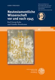 Cover von Neutestamentliche Wissenschaft vor und nach 1945: Karl Georg Kuhn und Günther Bornkamm