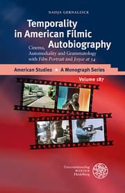 Cover von Temporality in American Filmic Autobiography