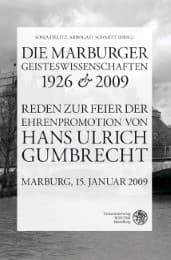 Cover von Die Marburger Geisteswissenschaften 1926 und 2009