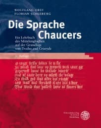 Cover von Die Sprache Chaucers