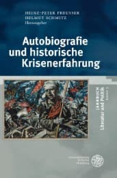 Cover von Autobiographie und historische Krisenerfahrung