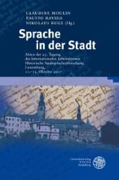 Cover von Sprache in der Stadt