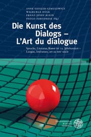 Cover von Die Kunst des Dialogs/L'Art du dialogue