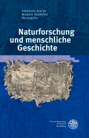 Cover von Naturforschung und menschliche Geschichte