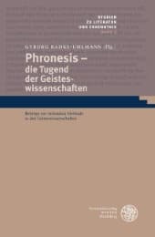Cover von Phronesis - die Tugend der Geisteswissenschaften