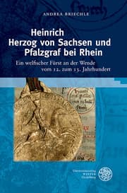 Cover von Heinrich Herzog von Sachsen und Pfalzgraf bei Rhein