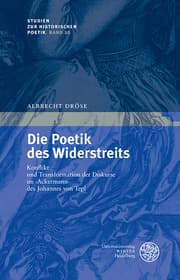 Cover von Die Poetik des Widerstreits