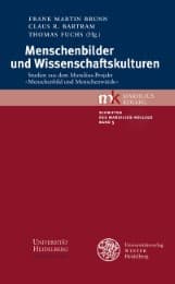 Cover von Menschenbilder und Wissenschaftskulturen