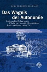 Cover von Das Wagnis der Autonomie