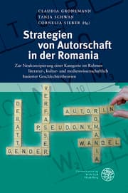 Cover von Strategien von Autorschaft in der Romania