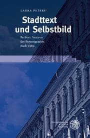 Cover von Stadttext und Selbstbild