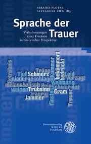 Cover von Sprache der Trauer