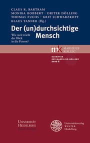 Cover von Der (un)durchsichtige Mensch