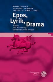Cover von Epos, Lyrik, Drama
