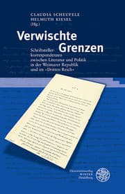 Cover von Verwischte Grenzen