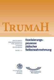 Cover von Ikonisierungsprozesse jüdischer Selbstwahrnehmung/Processes of Iconization in Jewish Self-Perception