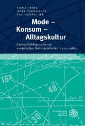 Cover von Mode - Konsum - Alltagskultur