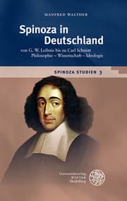 Cover von Spinoza in Deutschland