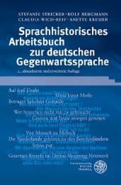 Cover von Sprachhistorisches Arbeitsbuch zur deutschen Gegenwartssprache