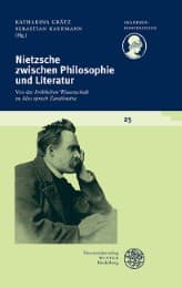 Cover von Nietzsche zwischen Philosophie und Literatur