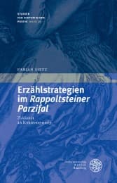 Cover von Erzählstrategien im 'Rappoltsteiner Parzifal'