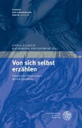 Cover von Von sich selbst erzählen