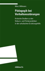 Cover von Pädagogik bei Verhaltensstörungen