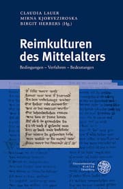 Cover von Reimkulturen des Mittelalters