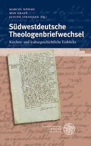 Cover von Südwestdeutsche Theologenbriefwechsel