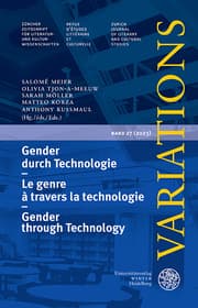 Cover von Variations 27 (2024)