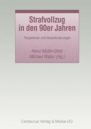 Cover von Strafvollzug in den 90er Jahren