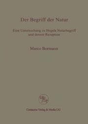 Cover von Der Begriff der Natur