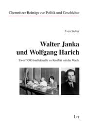 Cover von Walter Janka und Wolfgang Harich