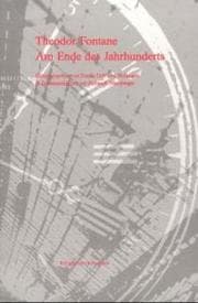 Cover von Theodor Fontane: Am Ende des Jahrhunderts 3