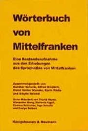 Cover von Wörterbuch von Mittelfranken