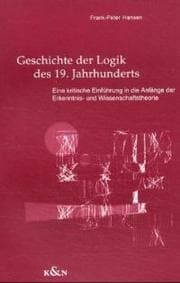 Cover von Geschichte der Logik des 19.Jahrhunderts