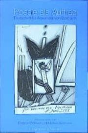 Cover von Poesie als Auftrag