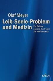 Cover von Leib-Seele-Problem und Medizin