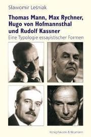Cover von Thomas Mann, Max Rychner, Hugo von Hofmannsthal und Rudolf Kassner