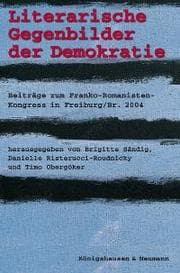 Cover von Literarische Gegenbilder der Demokratie
