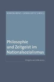 Cover von Philosophie und Zeitgeist im Nationalsozialismus