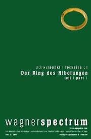 Cover von Schwerpunkt/focusing on: Der Ring des Nibelungen 2