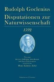 Cover von Disputationen zur Natur-Wissenschaft 1592
