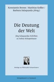Cover von Die Deutung der Welt