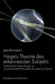 Cover von Hegels Theorie des erkennenden Subjekts