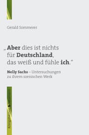 Cover von 'Aber dies ist nichts für Deutschland, das weiß und fühle ich.'