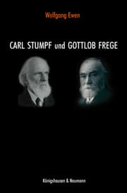 Cover von Carl Stumpf und Gottlob Frege