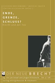 Cover von Ende, Grenze, Schluss?