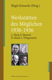 Cover von Werkstätten des Möglichen 1930-1936